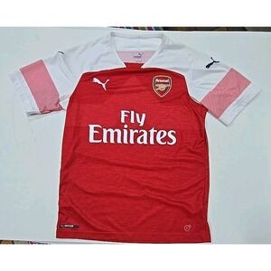 Arsenal Home Shirt 2018/19 Puma | Size Medium  Authentic Shirt U295